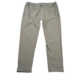 U-510 Pants Mens 36x27 Performance Golf Chino Under 5 10 Taper City Modern Beige